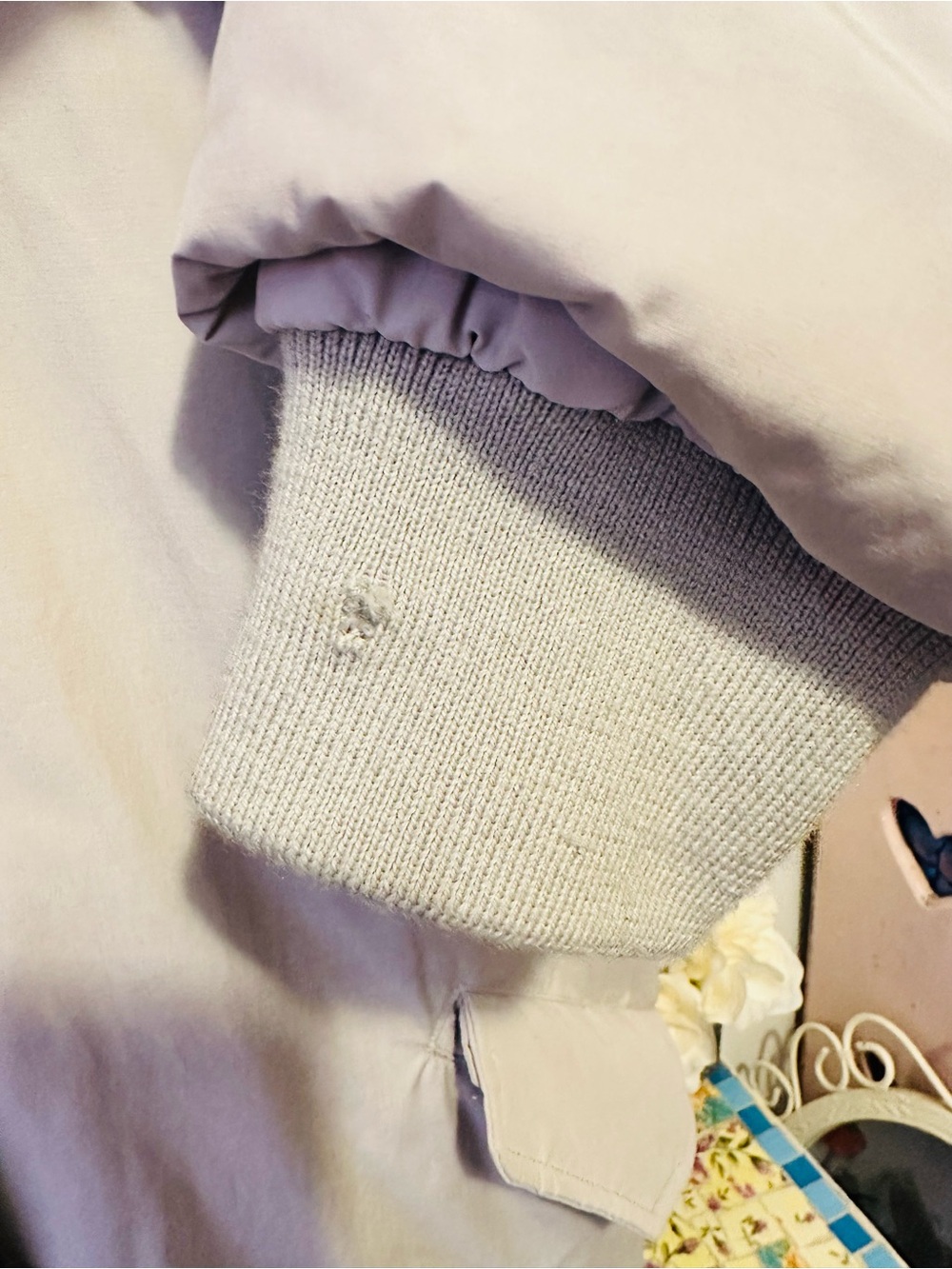 Wilfred Aritzia Mont Down Filled Winter Insulated Blanc Parka Jacket Comet L - Picture 14 of 16